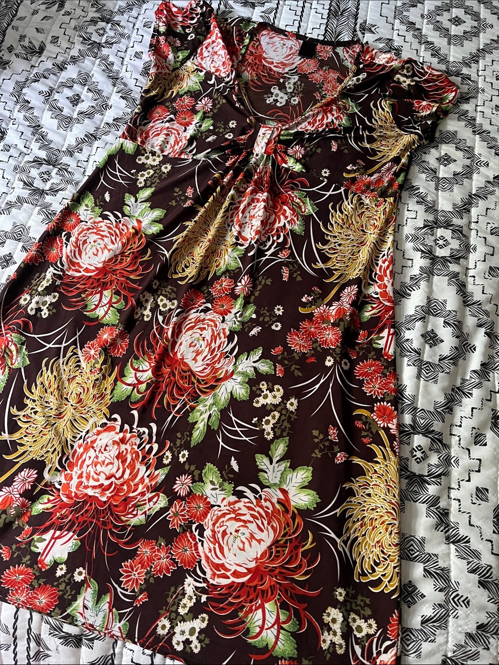 Floral Dress Size M - Picture 2 of 6